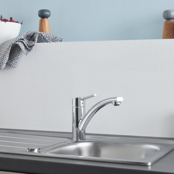 GROHE keukenkraan Swift met hendel Chroom