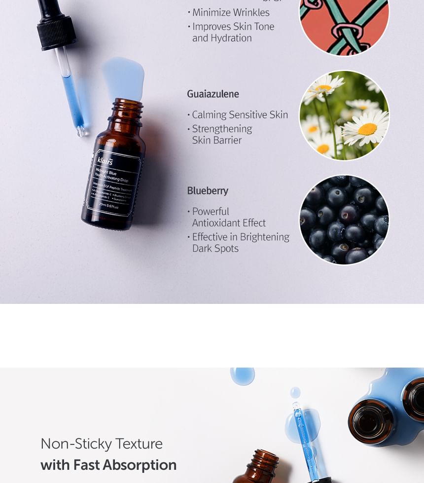 Beste Klairs - Midnight Blue Youth Activating Drop