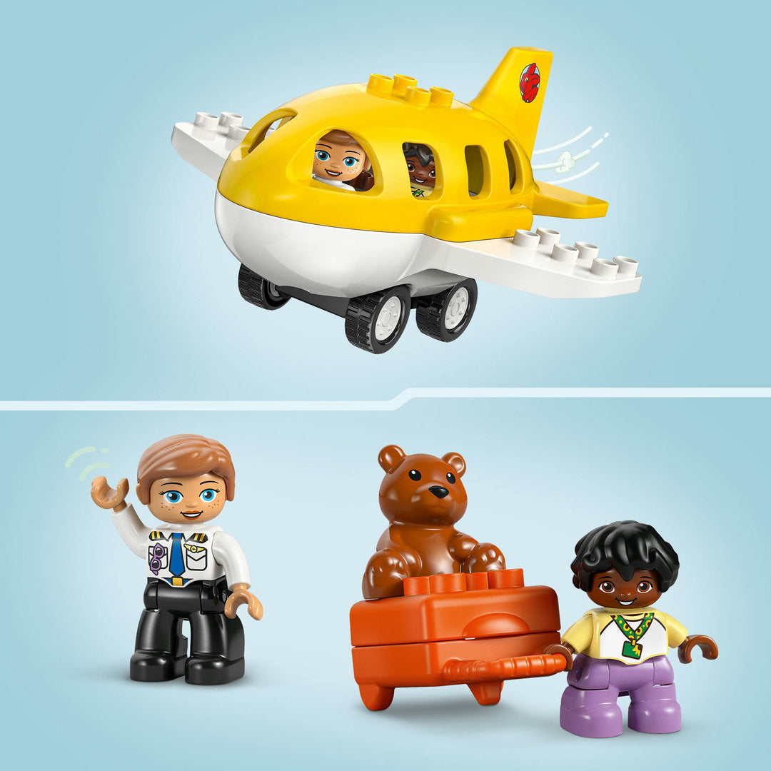 LEGO DUPLO stad voor het eerst op het vliegveld