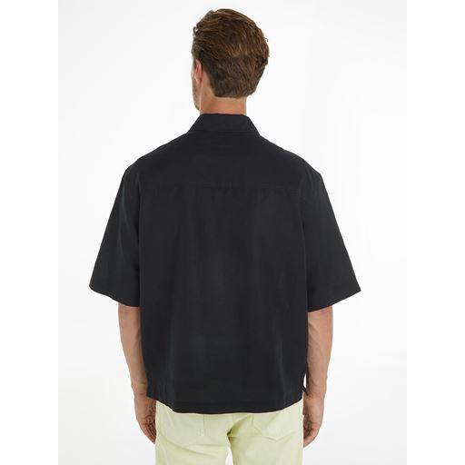 Calvin Klein Jeans Kortærmet Skjorte, Black, L
