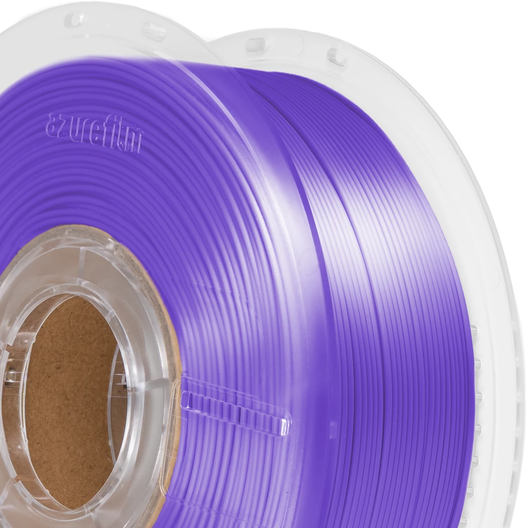 AzureFilm  PLA Silk Lila, 1,75 mm / 1000 g    PLA-Material mit seidigem Finish
