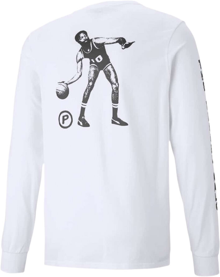 Puma franchise ls tee White