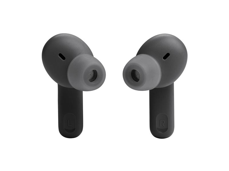 JBL True Wireless In-Ear-Kopfhörer Tune Beam Schwarz In-Ear-Kopfhörer mit aktivem Noise-Cancelling mit Smart Ambient