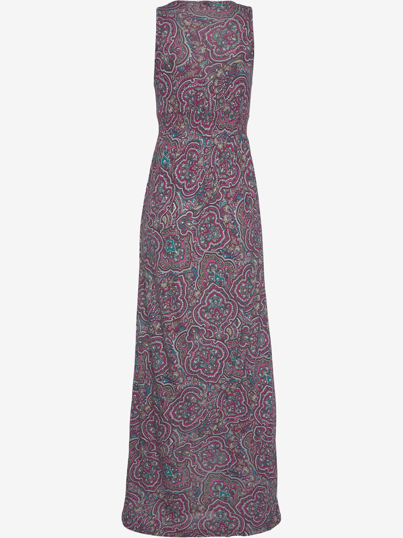 Robe longue séduisante encolure réglable