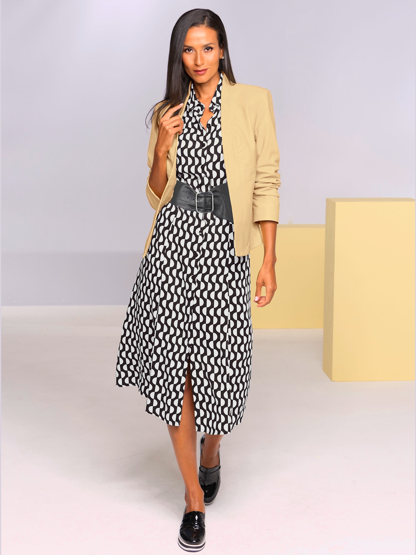 Robe imprimée imprimé tendance