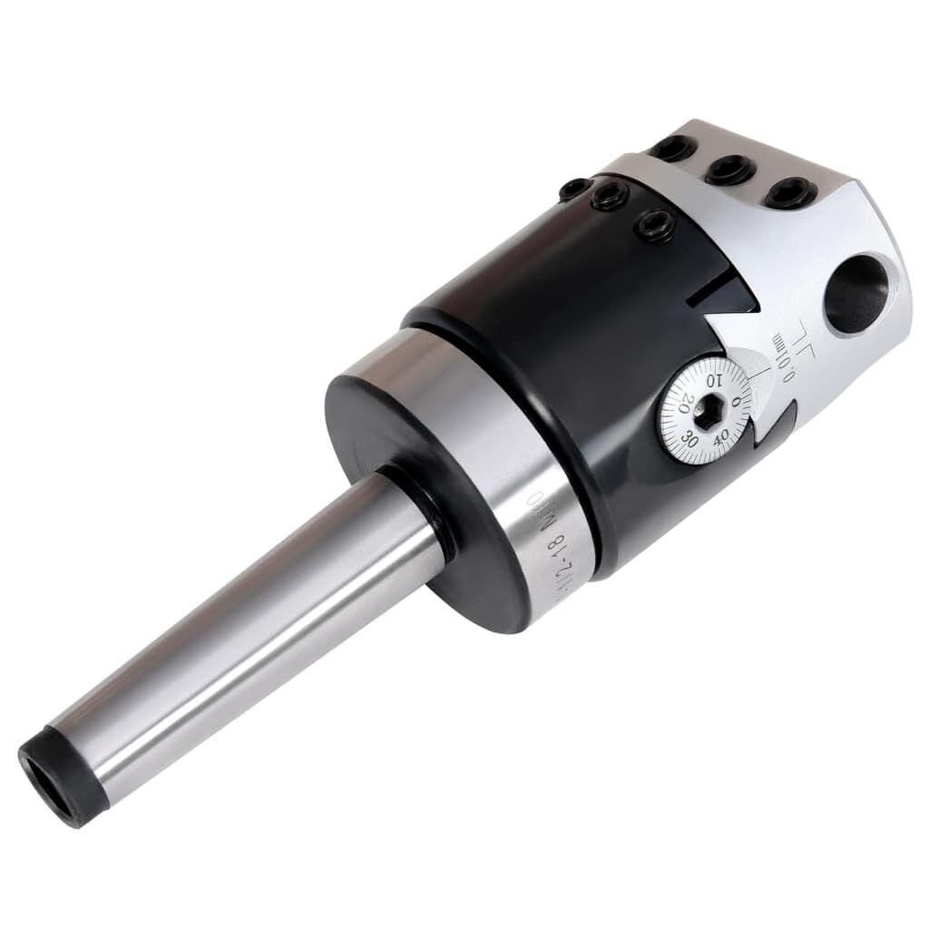 vidaXL 50 mm boorbaar en schacht MT2 voor draaibank