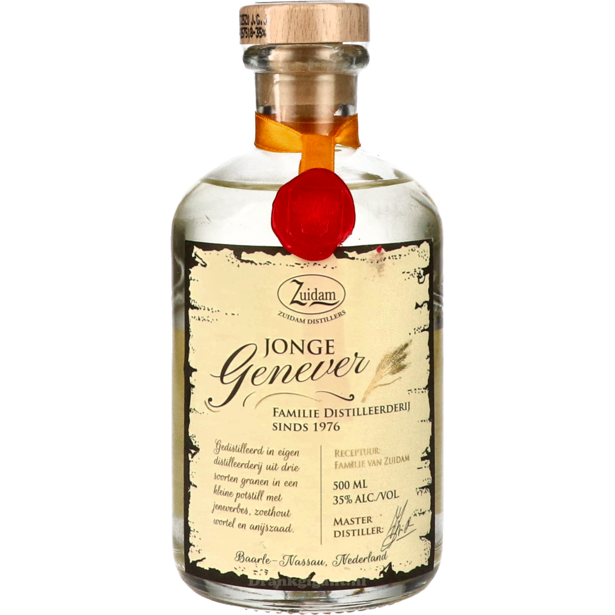 Zuidam Jonge Graanjenever 50 cl