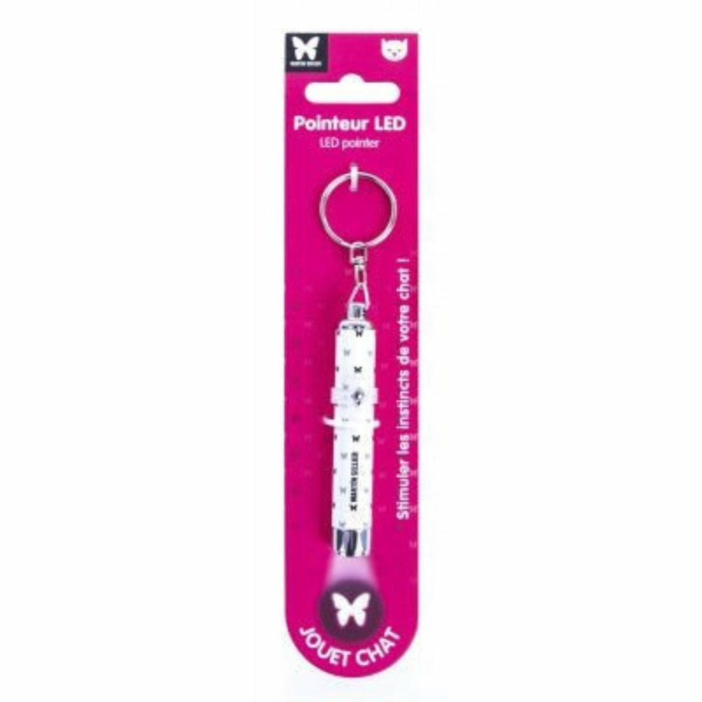 Pointeur led pour chat piles incluses - distance max. 5m