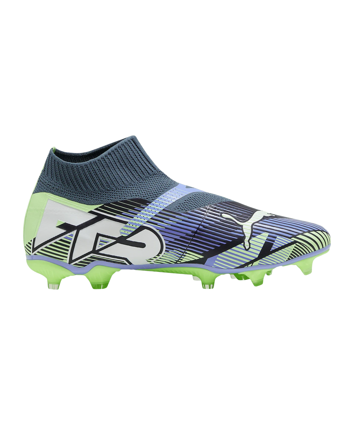 PUMA FUTURE 7 Match+ LL FG/AG Lights Out Grau Weiss F03