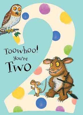 Age 2 Gruffalo's Child Card