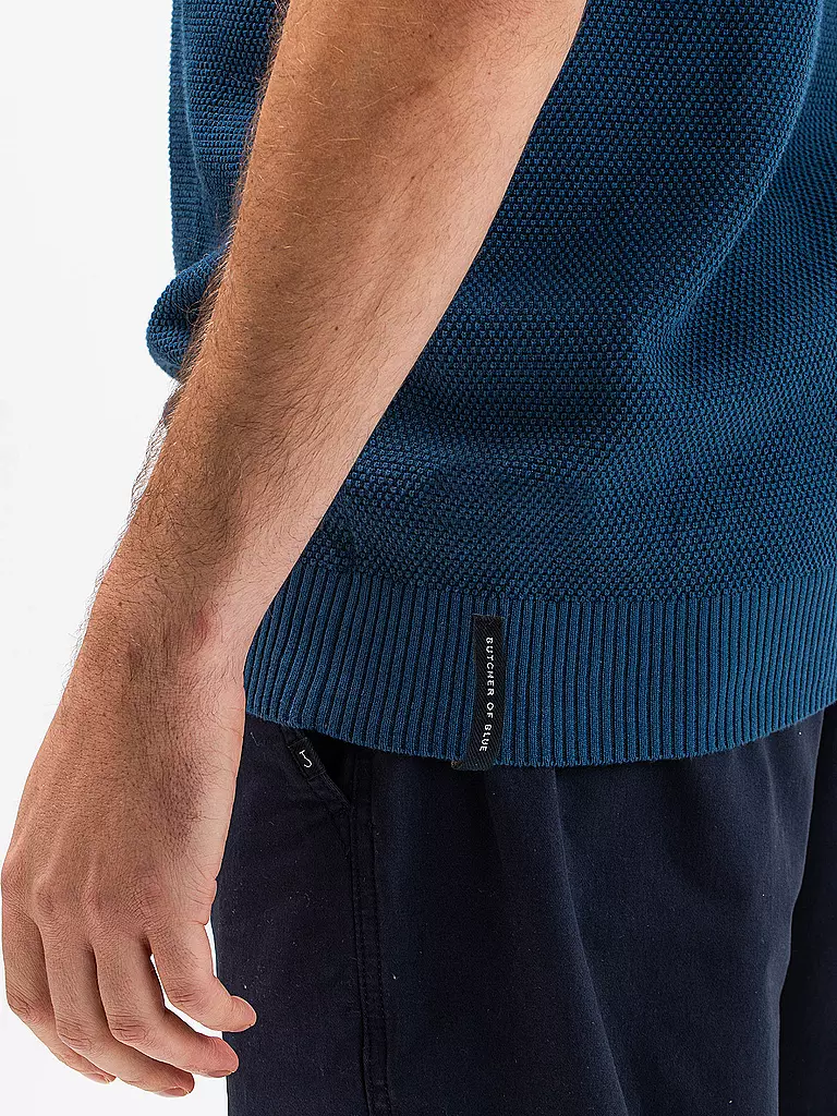 BUTCHER OF BLUE Poloshirt blau
