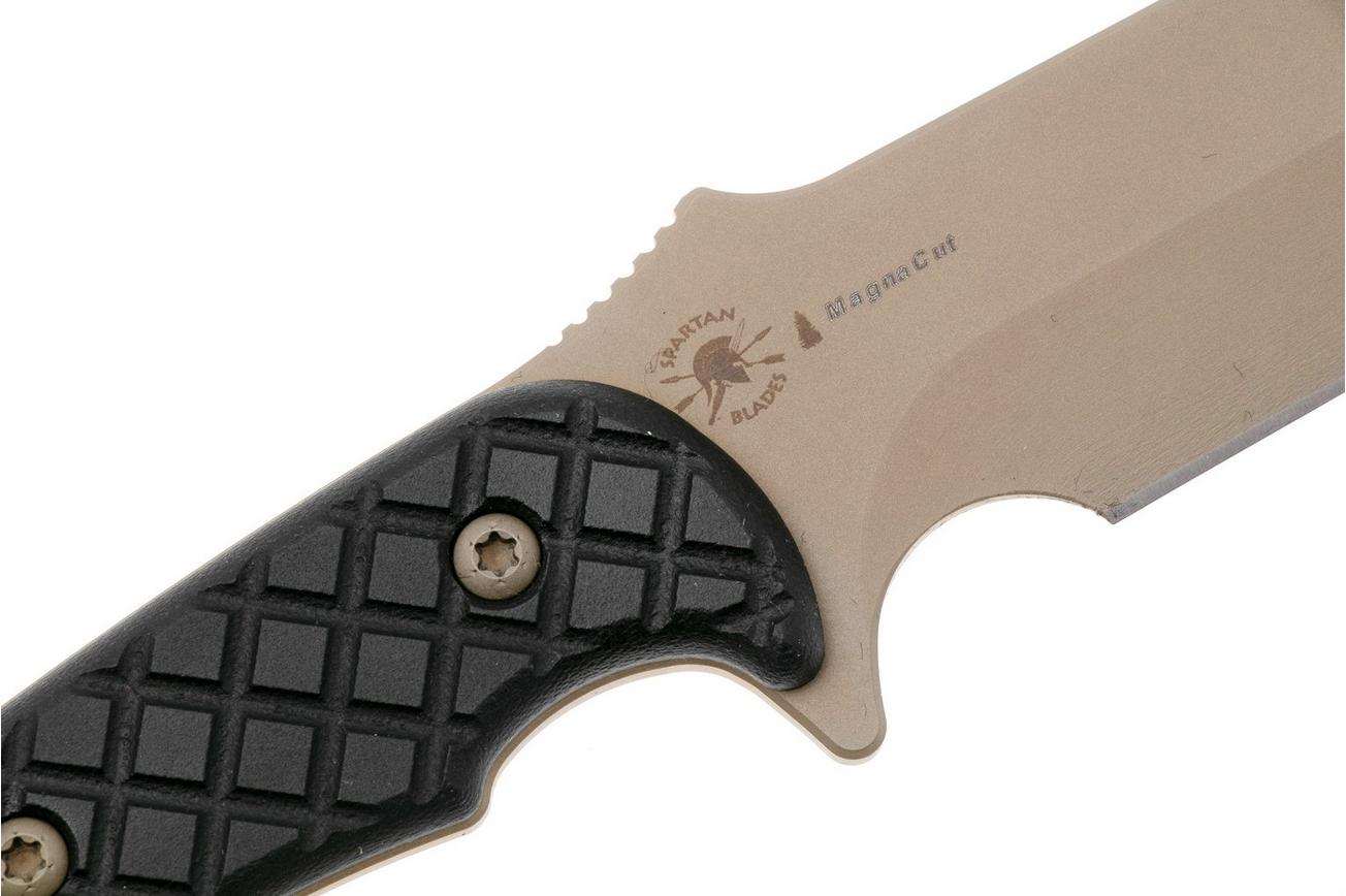 Spartan Blades Horkos SB4DEBKNLBK Flat Dark Earth, Black, survivalmes, MOLLE schede