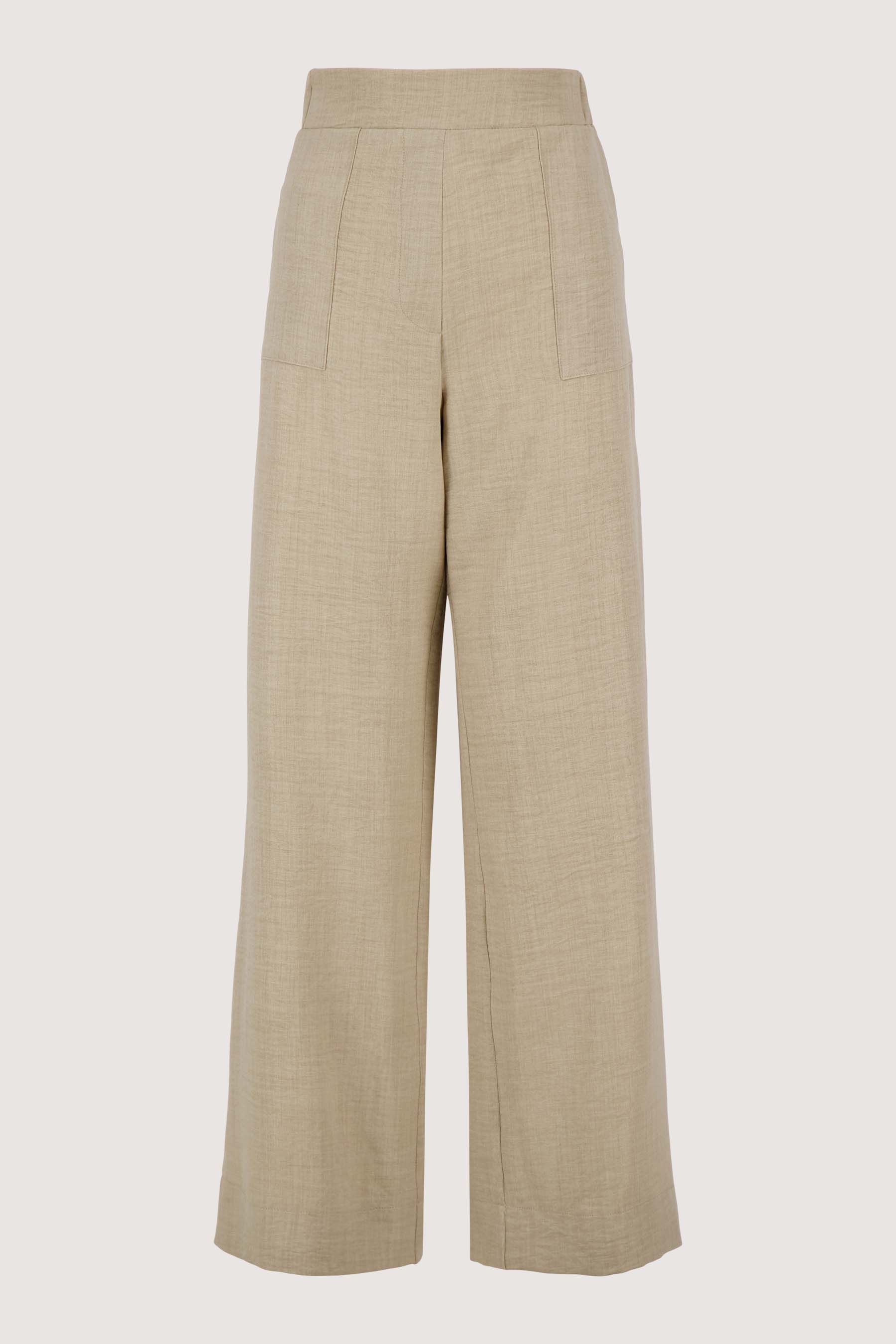 losvallende broek  met stretch