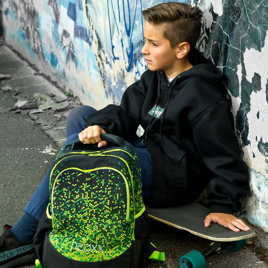 neoxx Fly Schulrucksack pixel