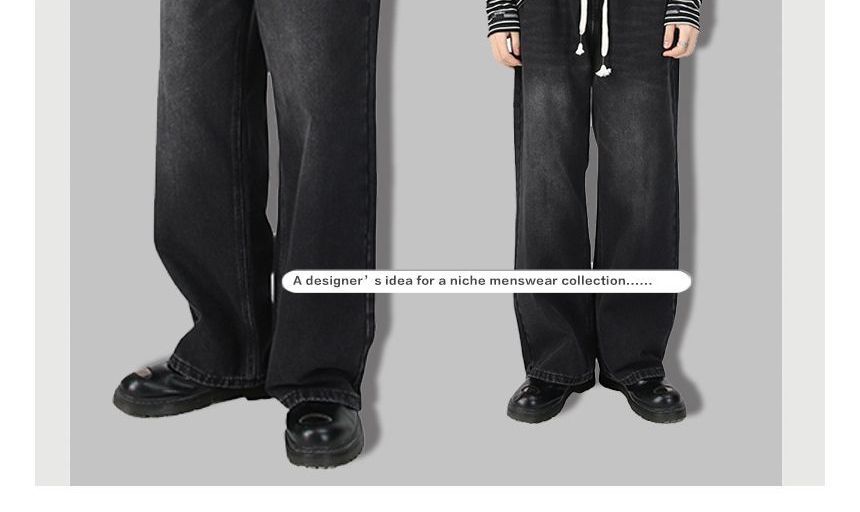 FAERIS - Losse jeans met trekkoord in de taille