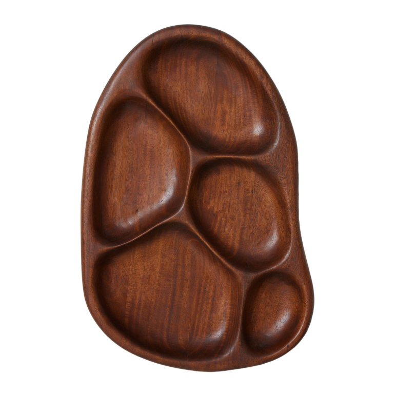 HKliving Acacia hout Apppetizer serveerschaal M 30x40