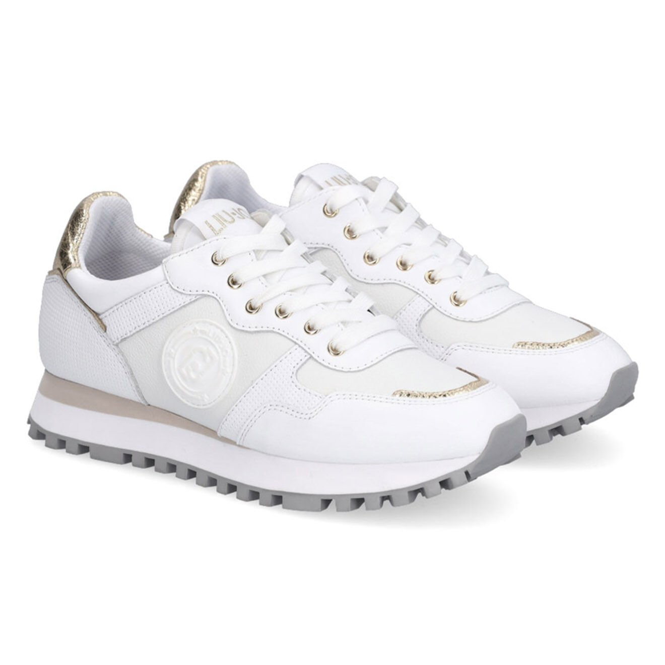 Liu-Jo Sneakers en Cuir Apolline blanches