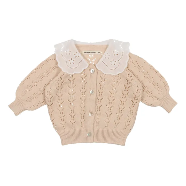 the new society Cardigan Rodney Baby | Crème