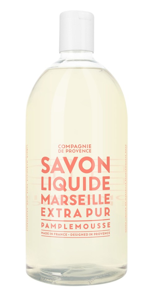 COMPAGNIE DE PROVENCE - Flydende Marseille Sæbe Pink Grapefrugt Genopfyld 1000 ml