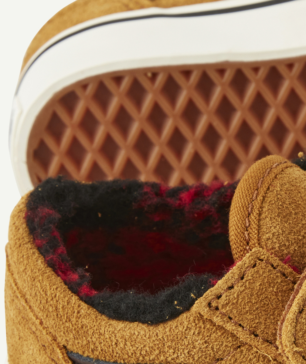 VANSBASKETS À SCRATCHS BÉBÉ MARRON OLD SKOOL V