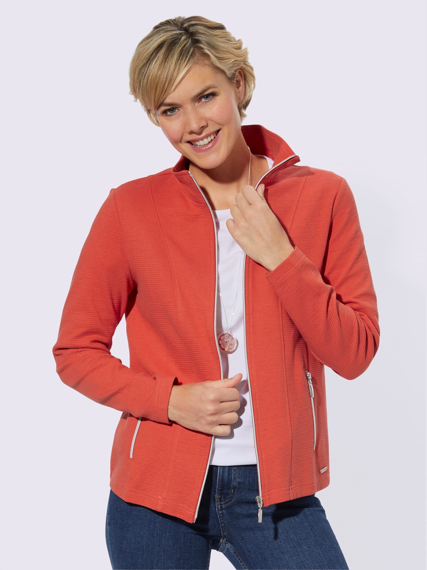 Veste légère pur coton