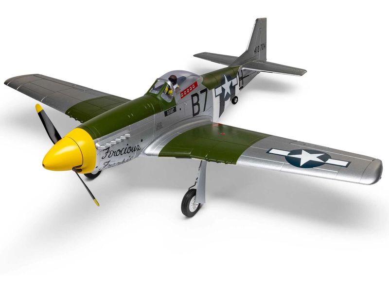 E-flite Warbird P-51D Mustang 1000 mm PNP Warbird-Modell für Einsteiger und erfahrene Piloten