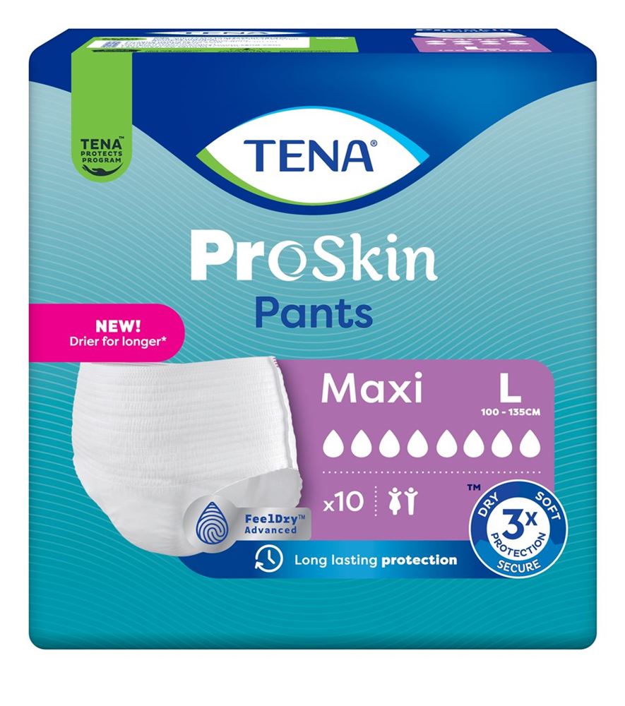 TENA Pants Maxi<br>10 Stück, L 100-135cm