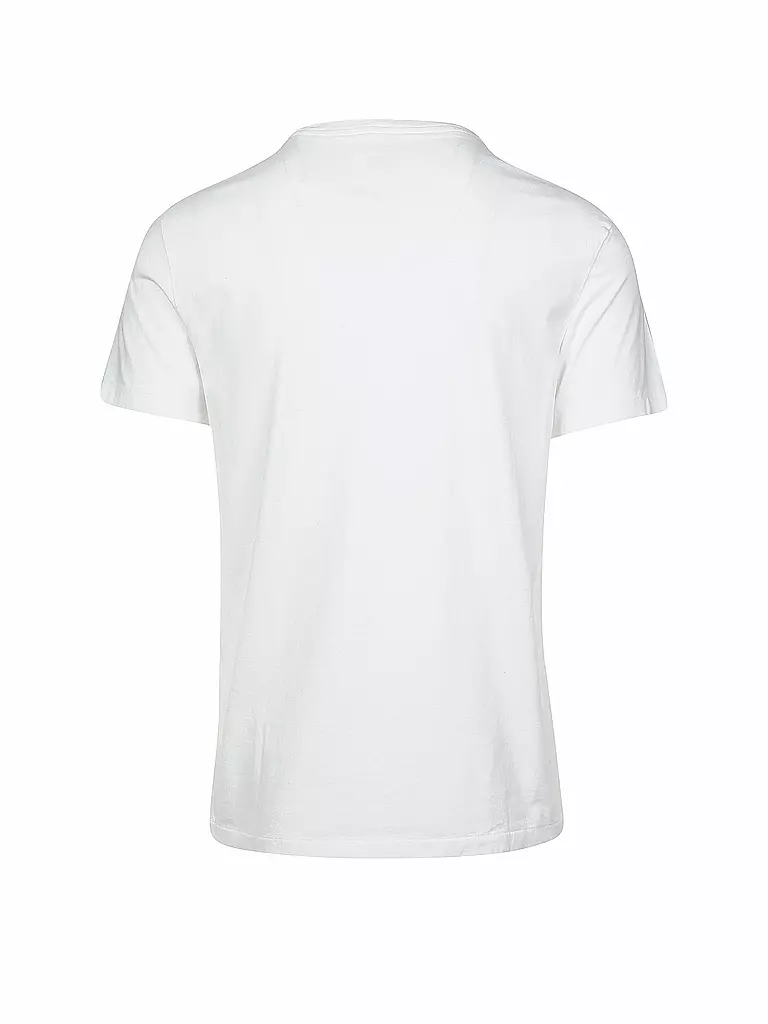 POLO RALPH LAUREN T-Shirt Custom-Slim-Fit weiss