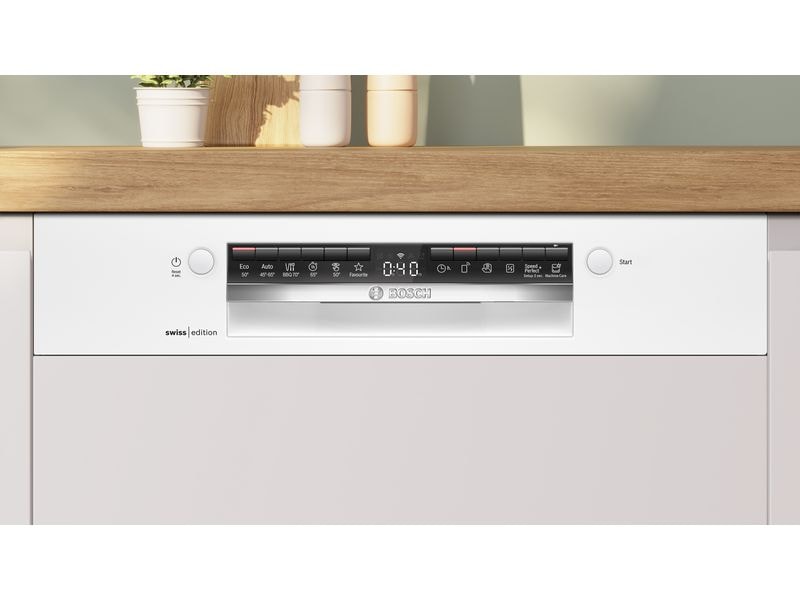 Bosch Einbaugeschirrspüler SMI4ECW10H Teilintegrierter Geschirrspüler
