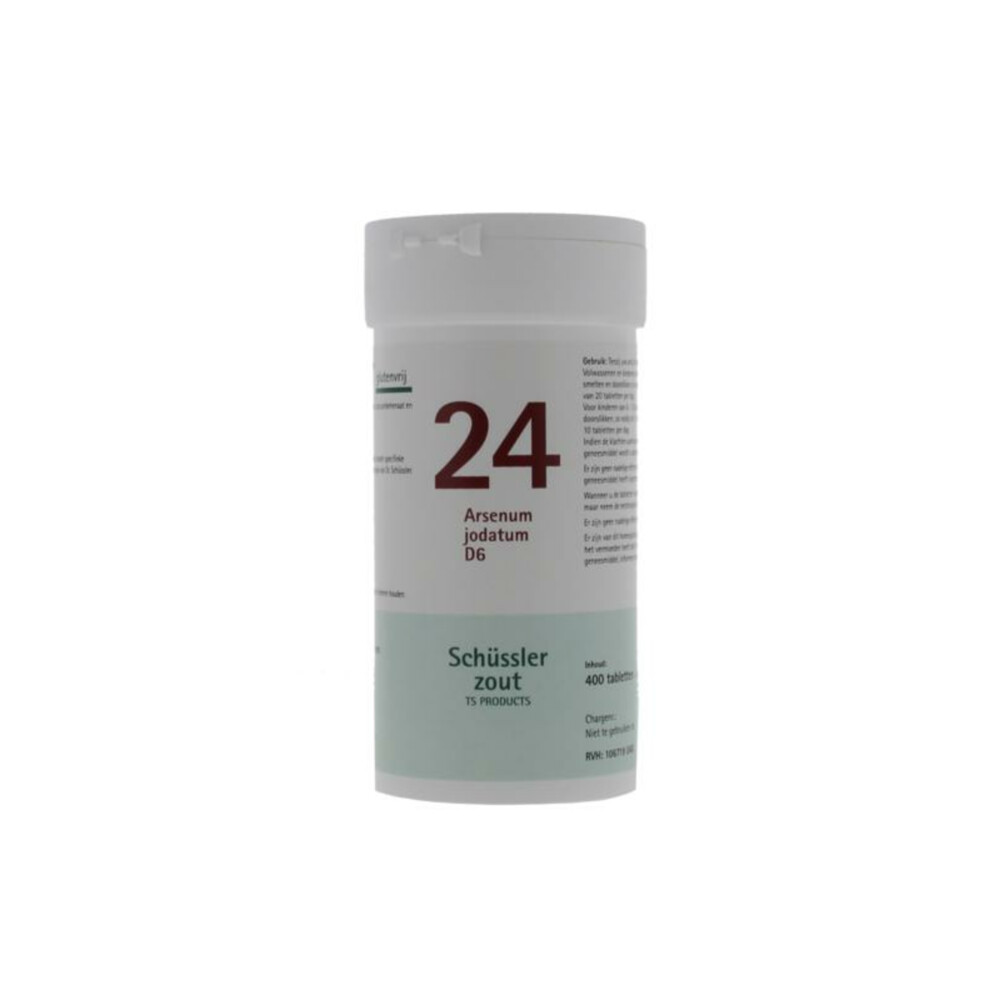 Pfluger Schussler Zout nr 24 Arsenum Jodatum D6400 tabletten