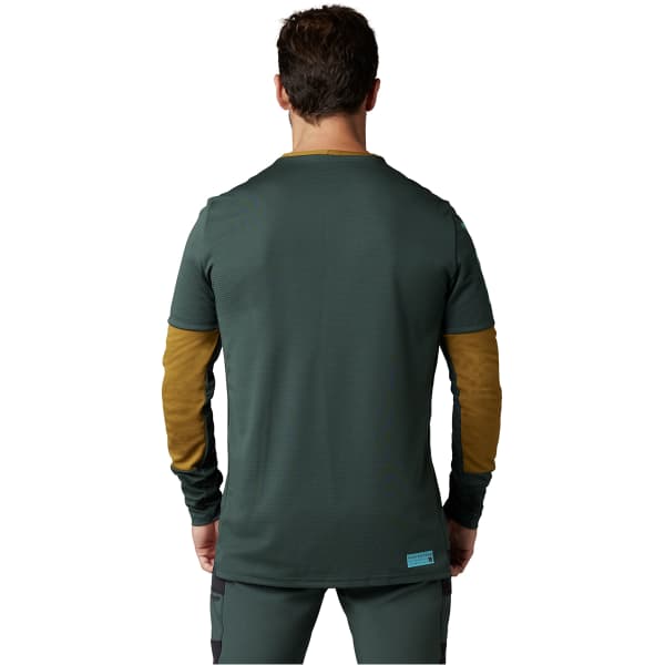 Maillot VTT FOX DEFEND LS JERSEY HEAD EMERALD