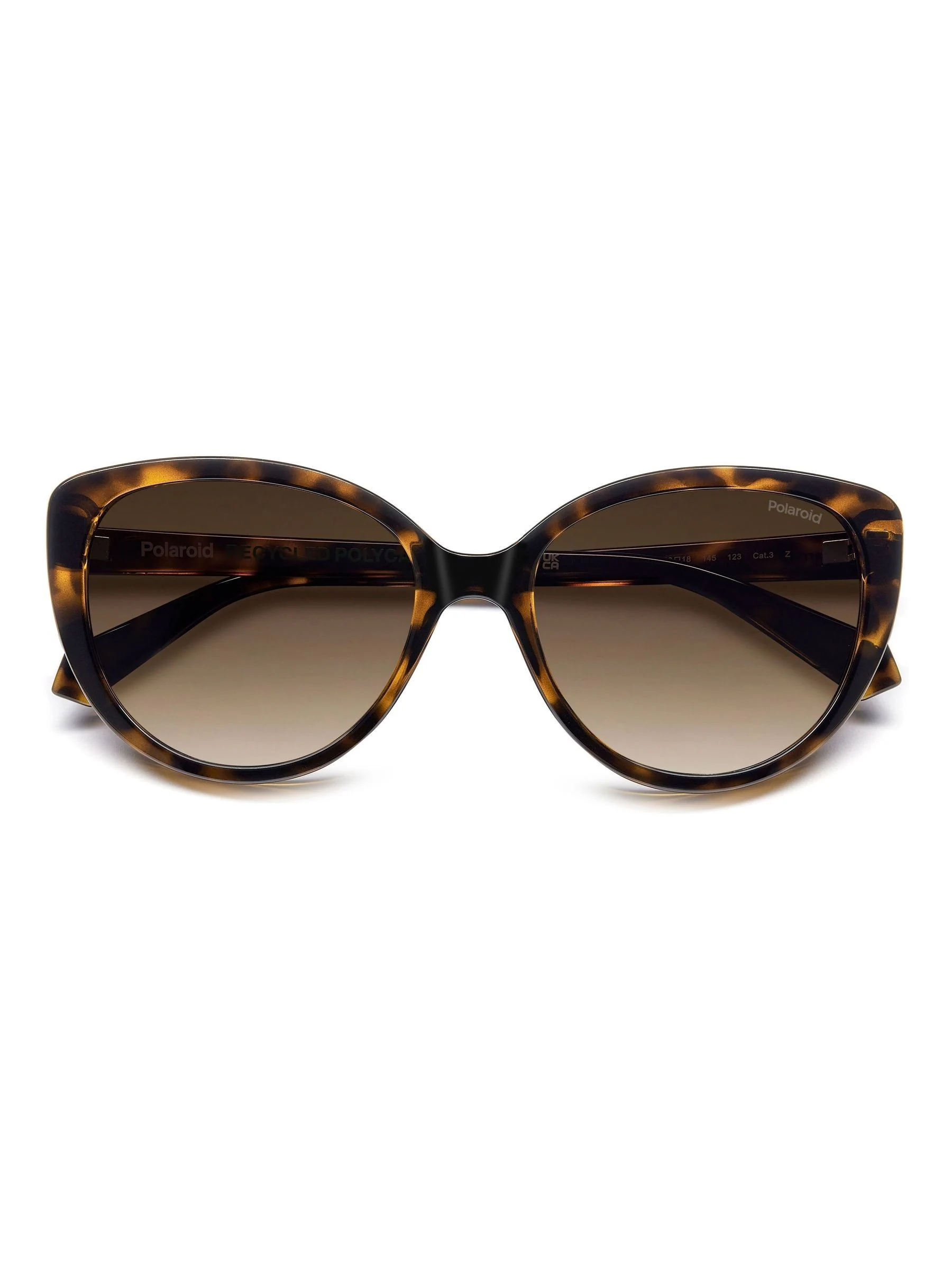 Polaroid Brown Cat Eye Sunglasses