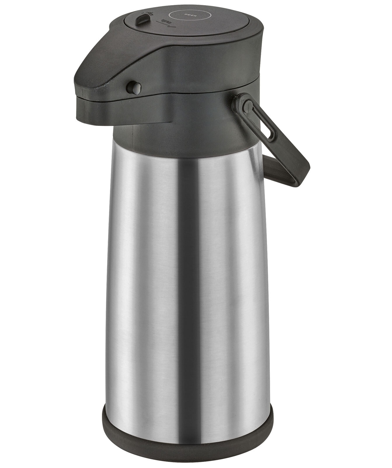 cilio Pumpkanne FESTINO 2,2 Liter silber/schwarz