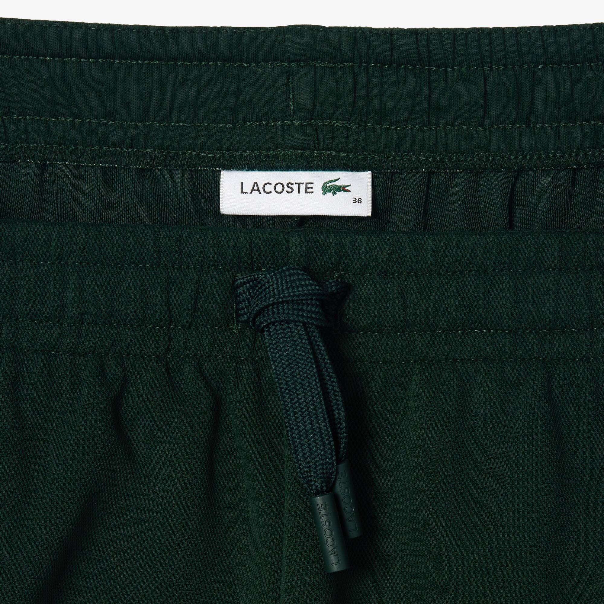Jogginghose aus Double-Face-Piqué Traningshosen - Grün - Lacoste - Damen