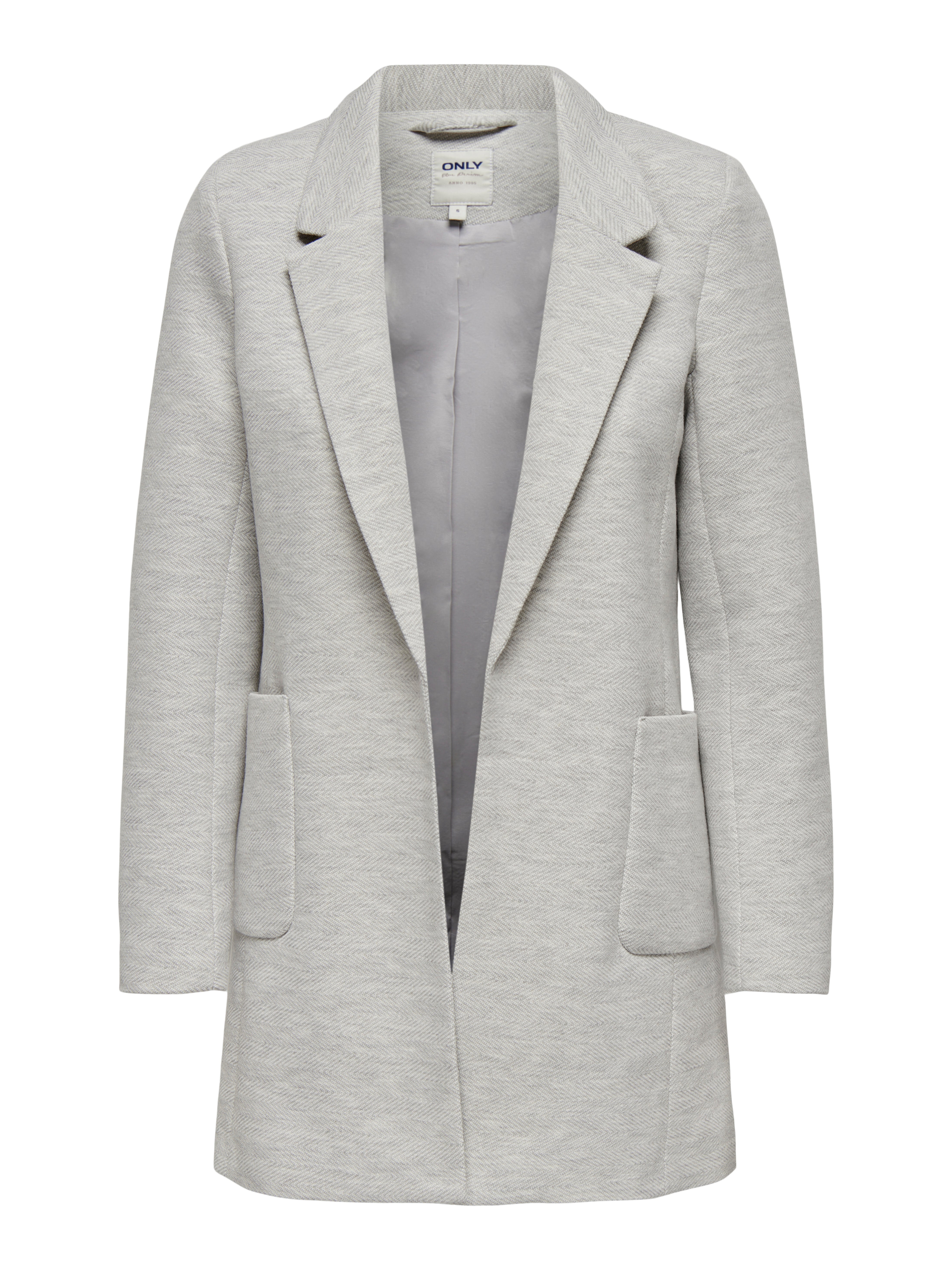 ONLBAKER-LINEA Blazer Light Grey Melange