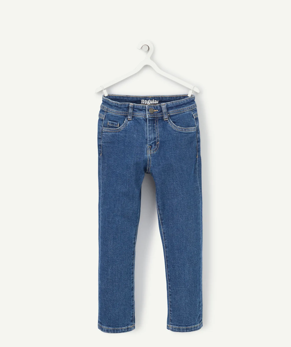 JEAN REGULAR GARÇON EN DENIM LOW IMPACT