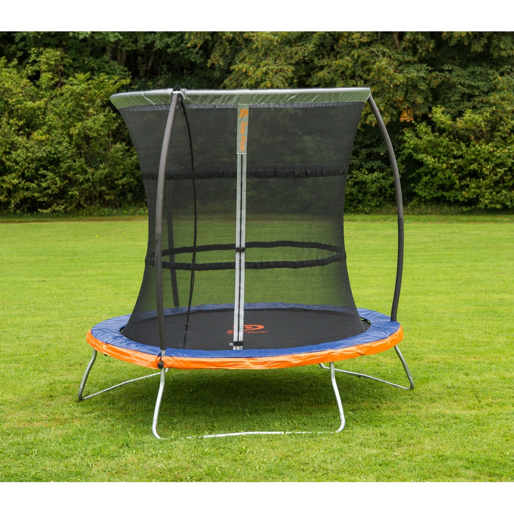 Jump Power 8ft Trampolin und Sicherheitsnetz