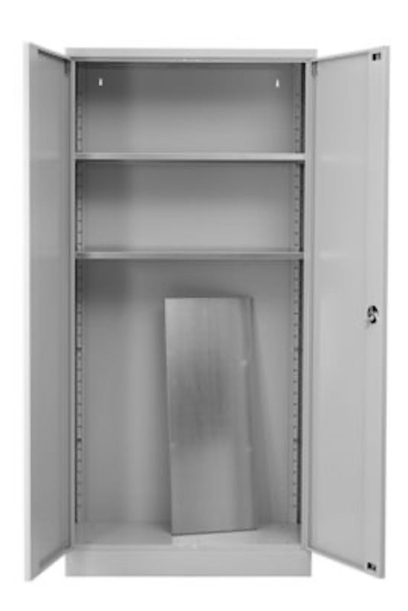 PROREGAL Stalen kast Bee 4 planken HxBxD 195 x 92 x 42 cm Gegalvaniseerd plankmateriaal Grijs & Grijs