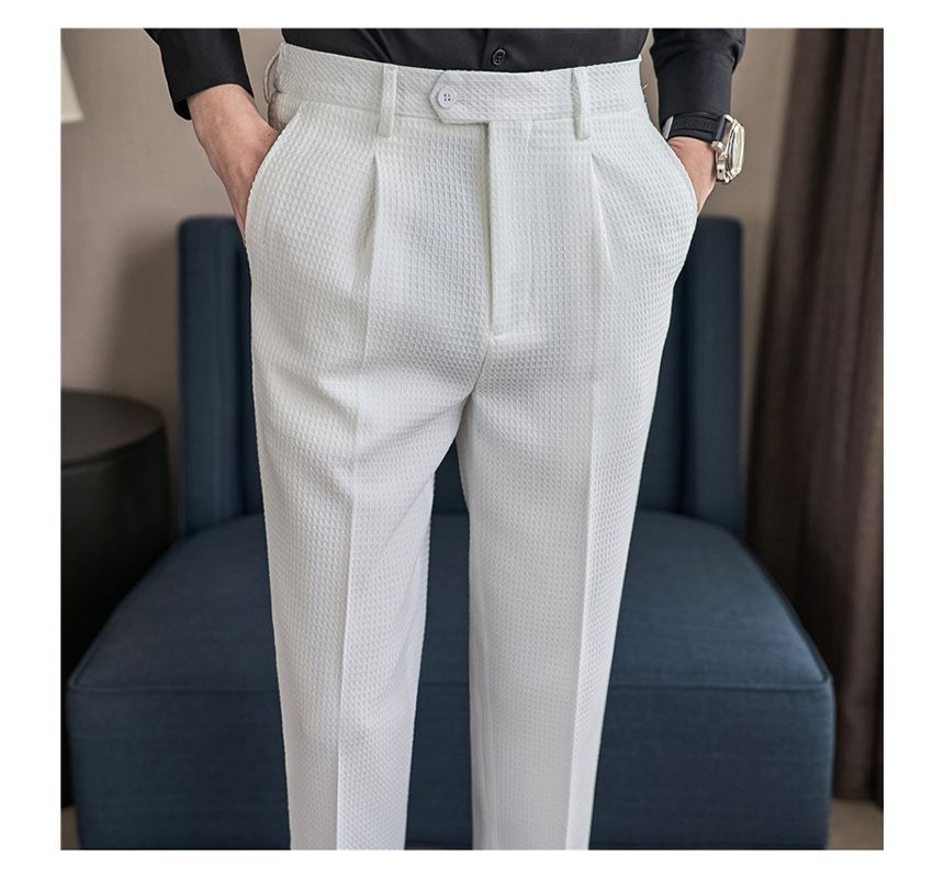 Deepwood - Hoge taille, effen, rechte broek