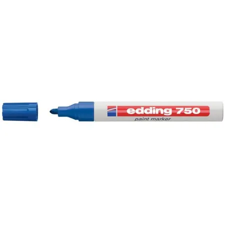 edding 750 Lackmarker, 2-4mm, blau
