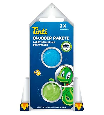 Tinti Båderaket - 2-Pak -  Grøn og Bl?