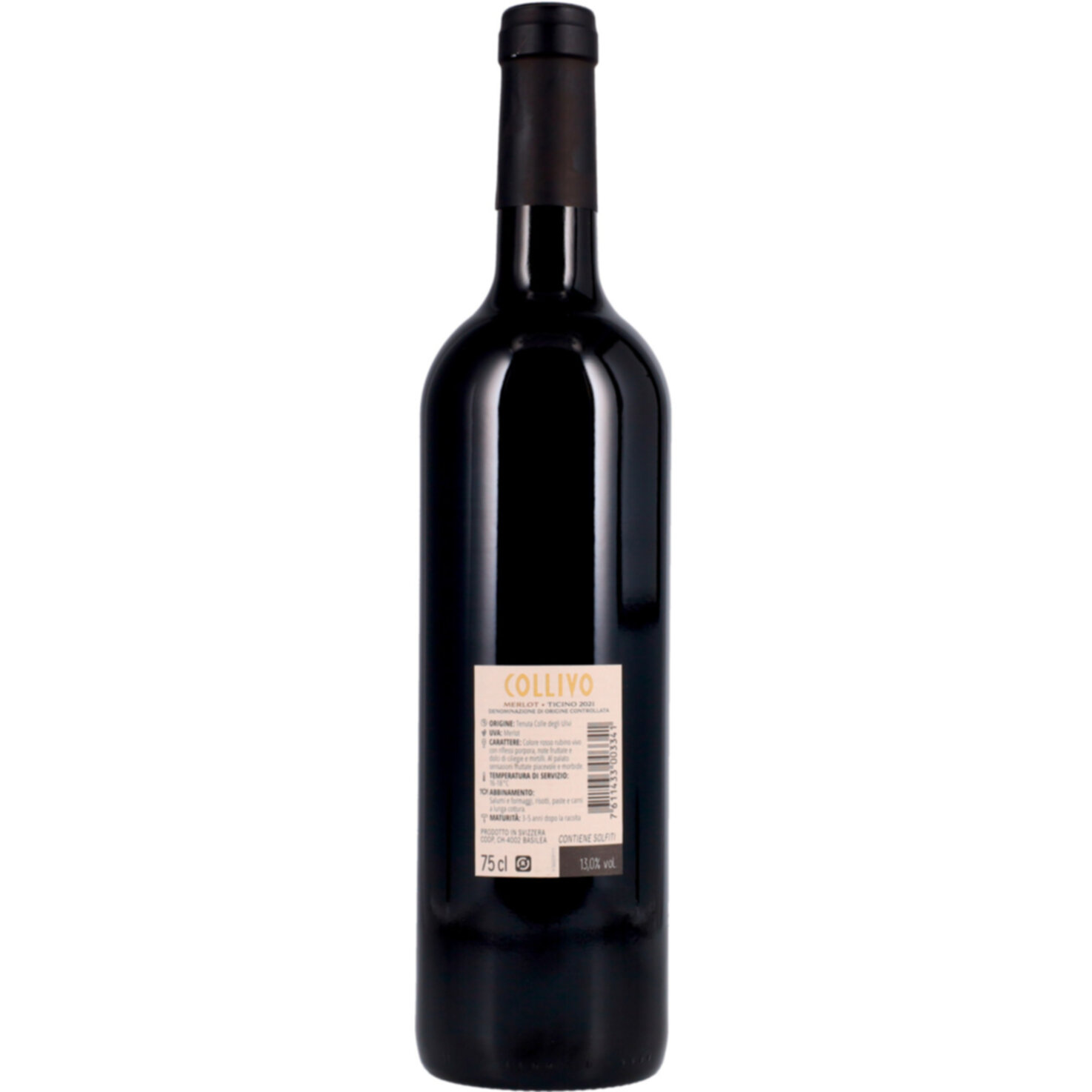 Ticino DOC Merlot Collivo -75cl