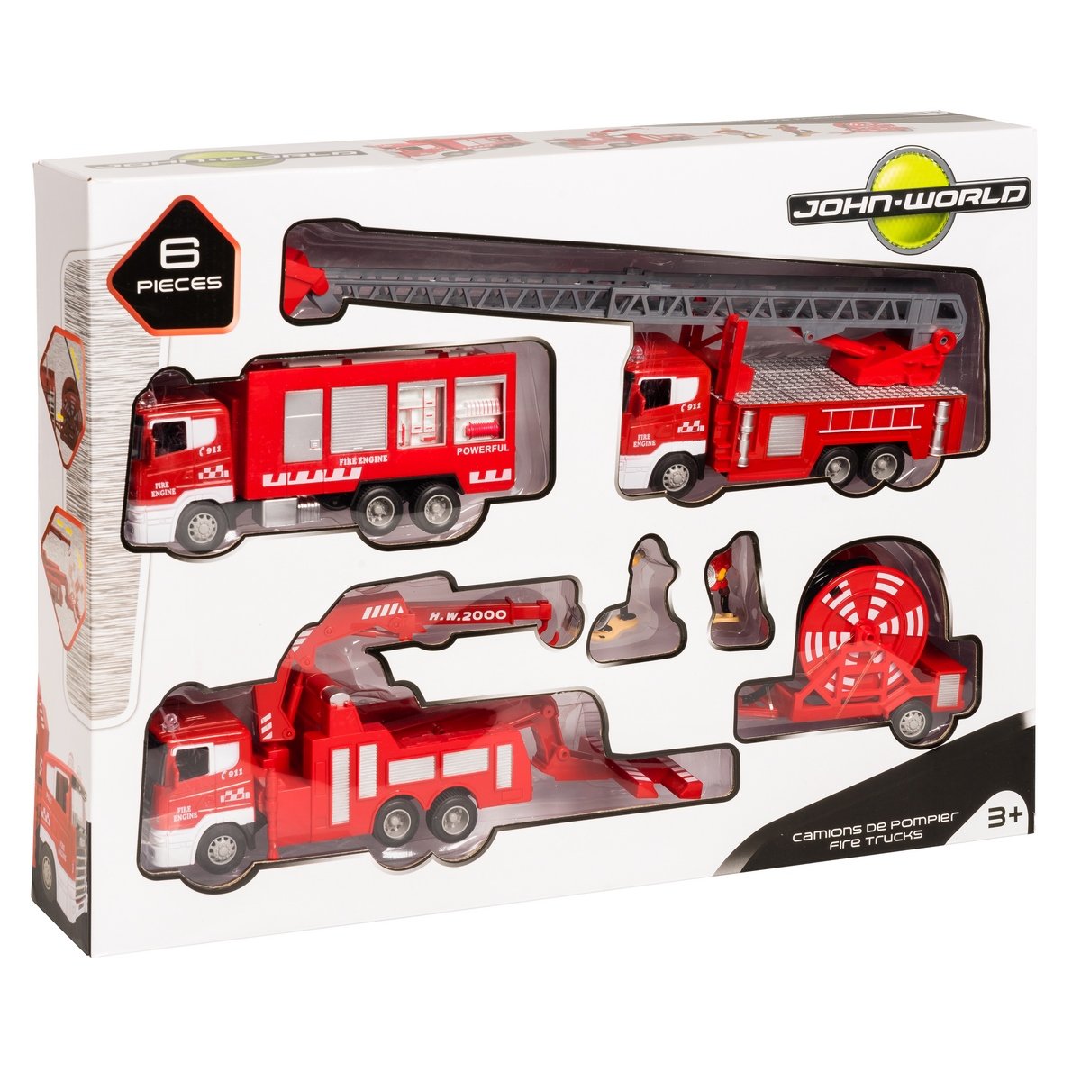 Coffret Véhicules de Pompier