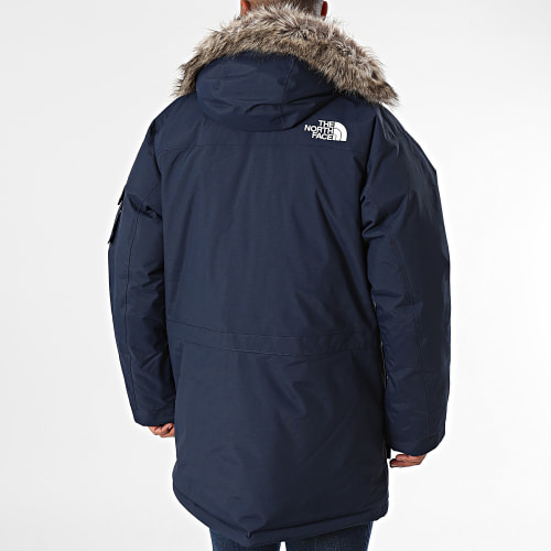 Parka Capuche Fourrure McMurdo Bleu Marine