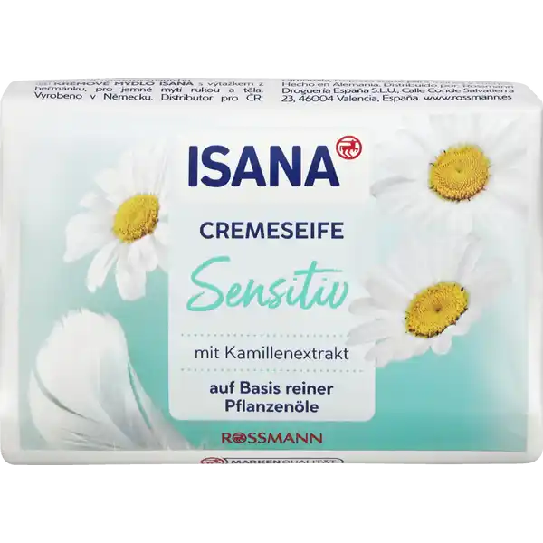 Cremeseife sensitiv Seifenstück