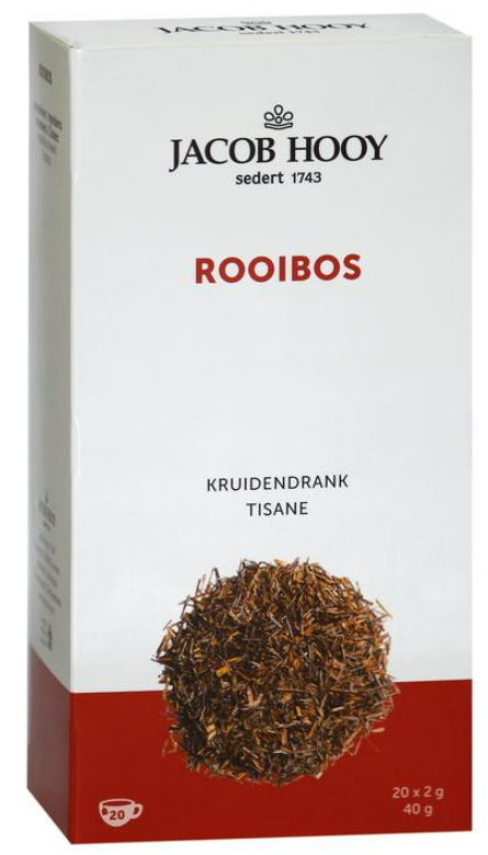 Jacob Hooy Rooibosthee 20 zakjes