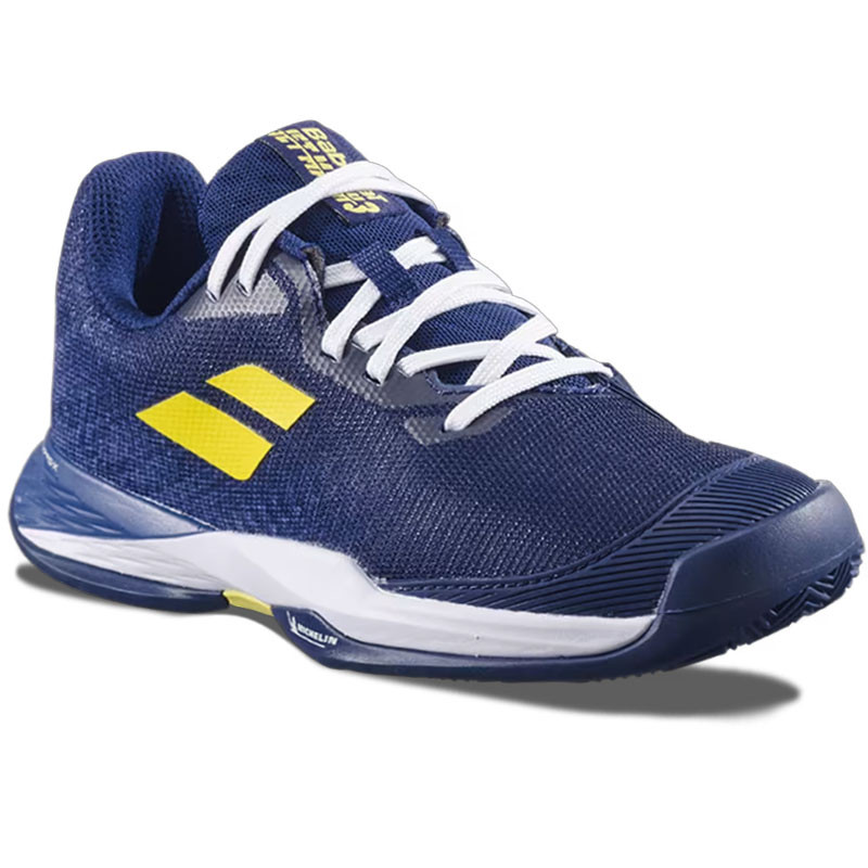 Babolat Jet Mach 3 All Court Junior bleu et jaune