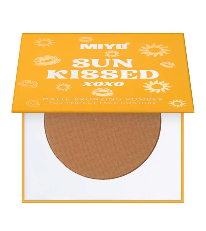 Miyo - Powder Bronzer Sun Kissed - 01: Warm Bronze