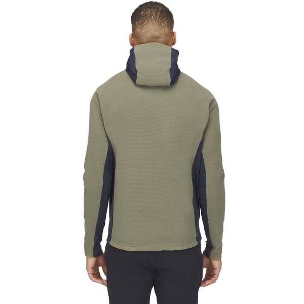 Veste polaire randonnée RAB CAPACITOR HOODY LIGHT KHAKI