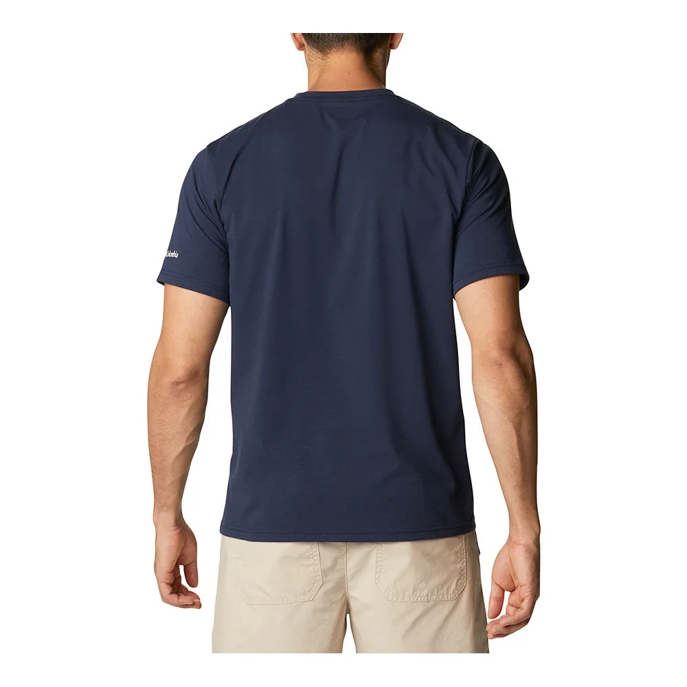 Columbia SUN TREK GRAPHIC - Maillot Homme collegiate navy/tropical graphic